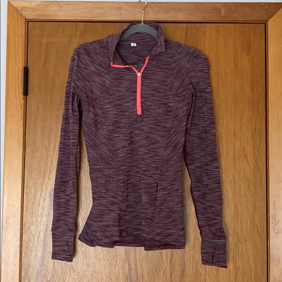 lululemon athletica Tops - Lululemon 1/2 Zip Size 4